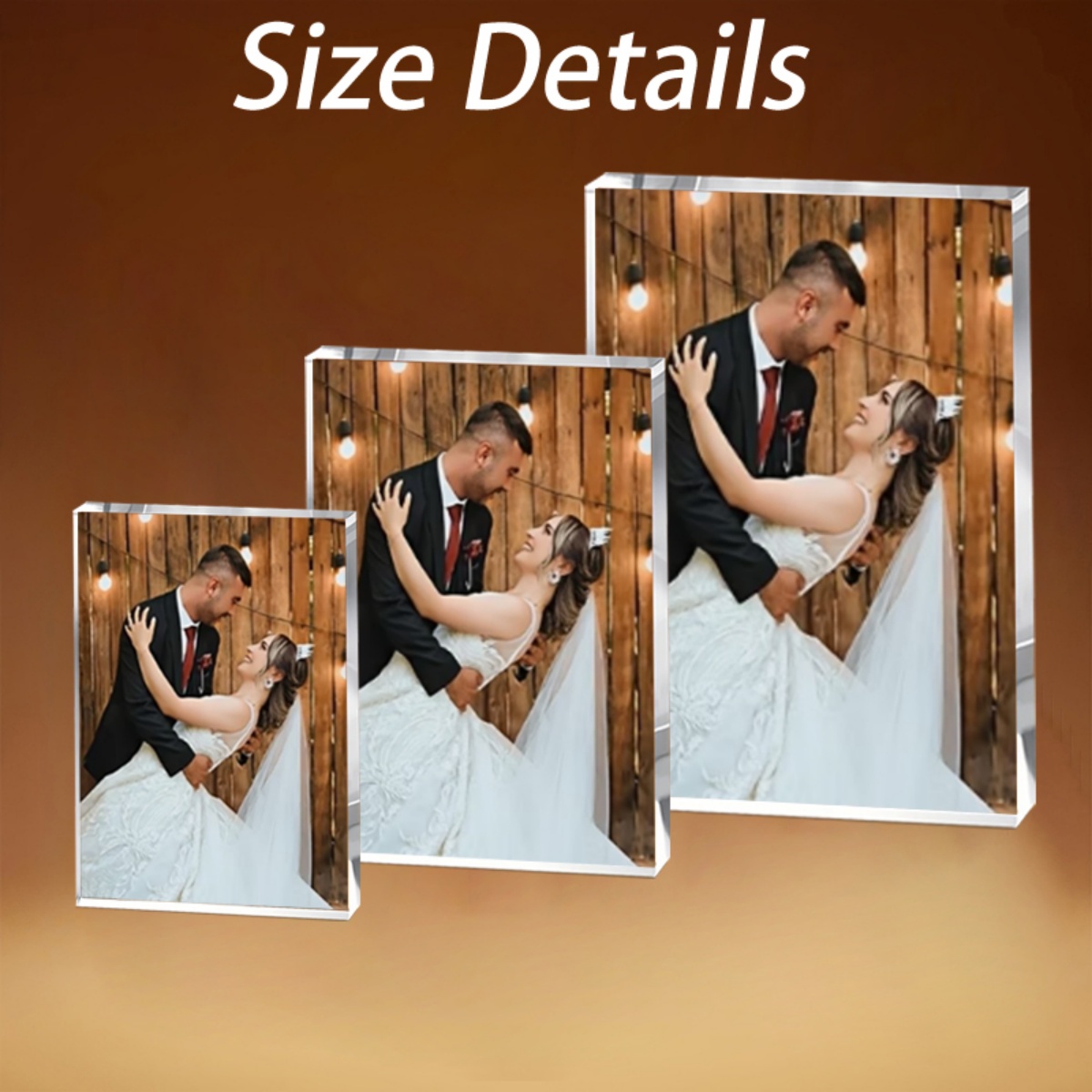 Personalized 2D Flat Acrylic P - Photo Acrylic Block 评论和价格